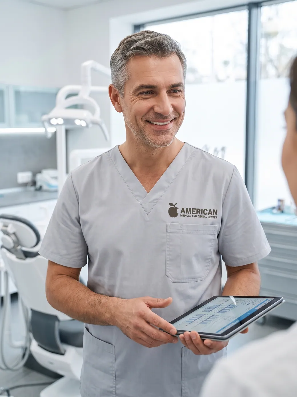 Dentist at American MD Center